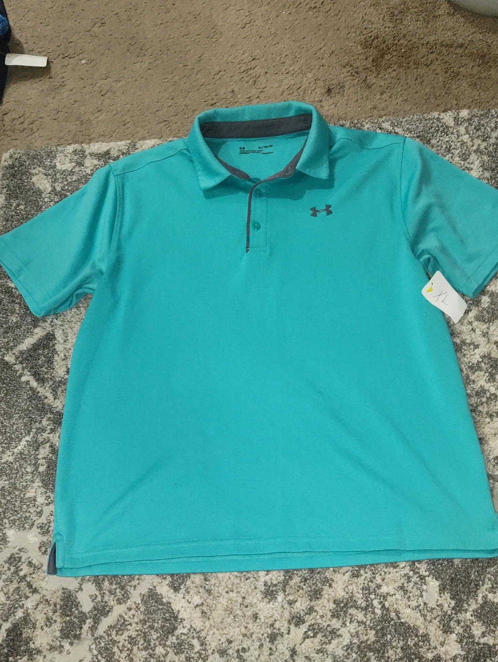 Under Armour Men’s Aqua Performance Polo with Contrast Trim